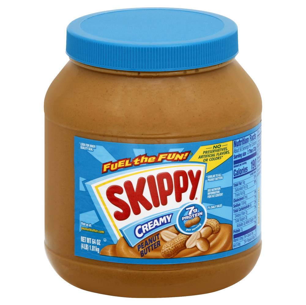 Skippy Creamy Peanut Butter