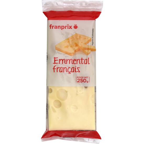 Fromage Emmental français Franprix 250g
