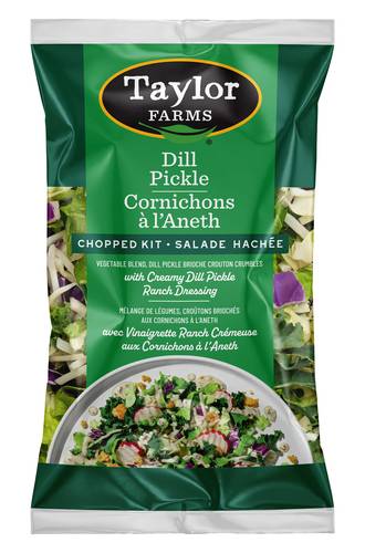 Taylor farms salade hachée aux cornichons à l’aneth
