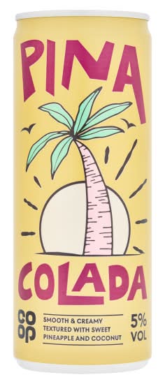 Co-op Pineapple-Coconut, Pina Colada (250ml)