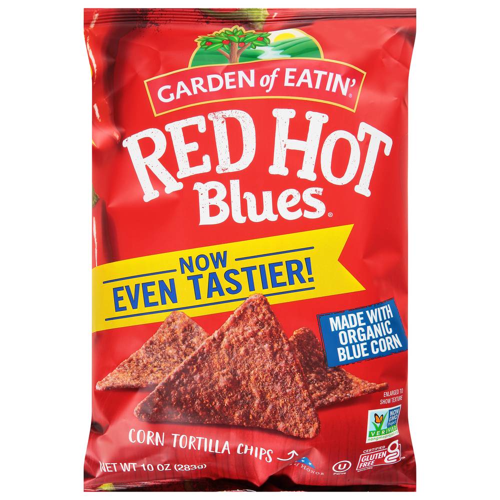 Garden Of Eatin' Red Hot Blues Corn Tortilla Chips