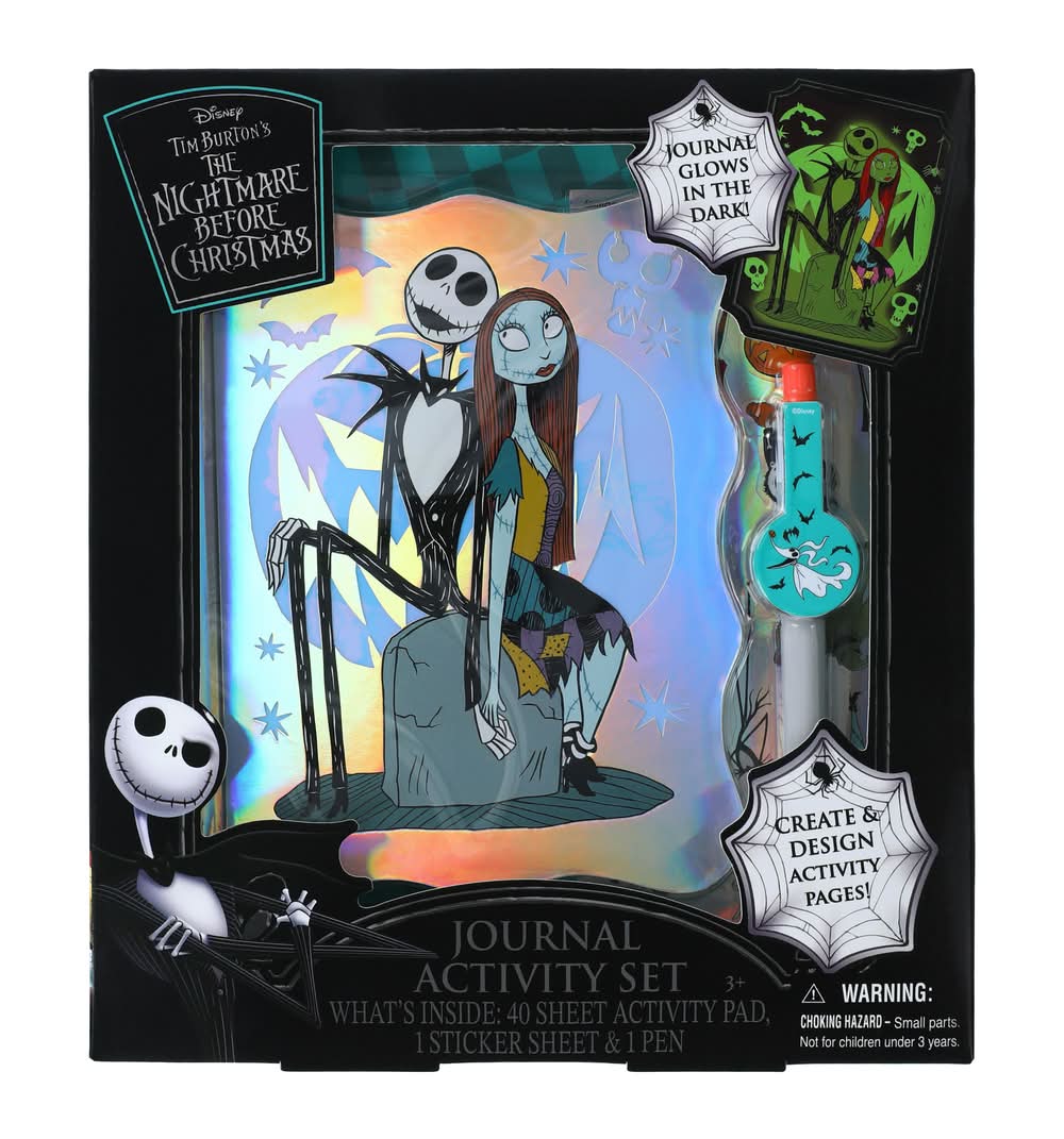 Disney Tim Burton's The Nightmare Before Christmas Journal Set Version 2