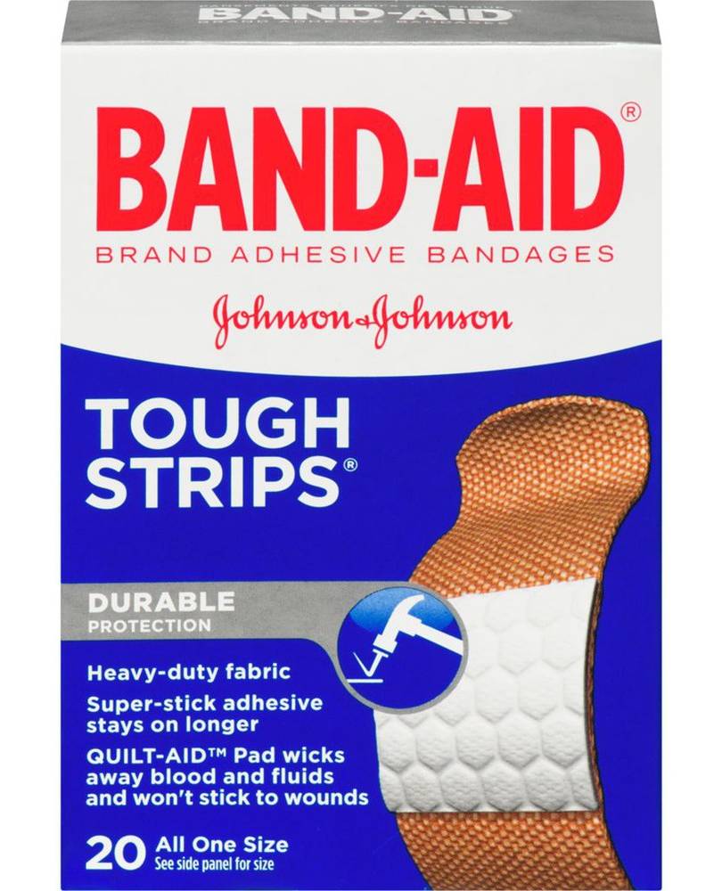 Band-Aid Tough-Strips (20 g)