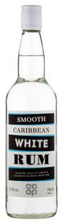 Co Op Smooth Caribbean White Rum 70cl