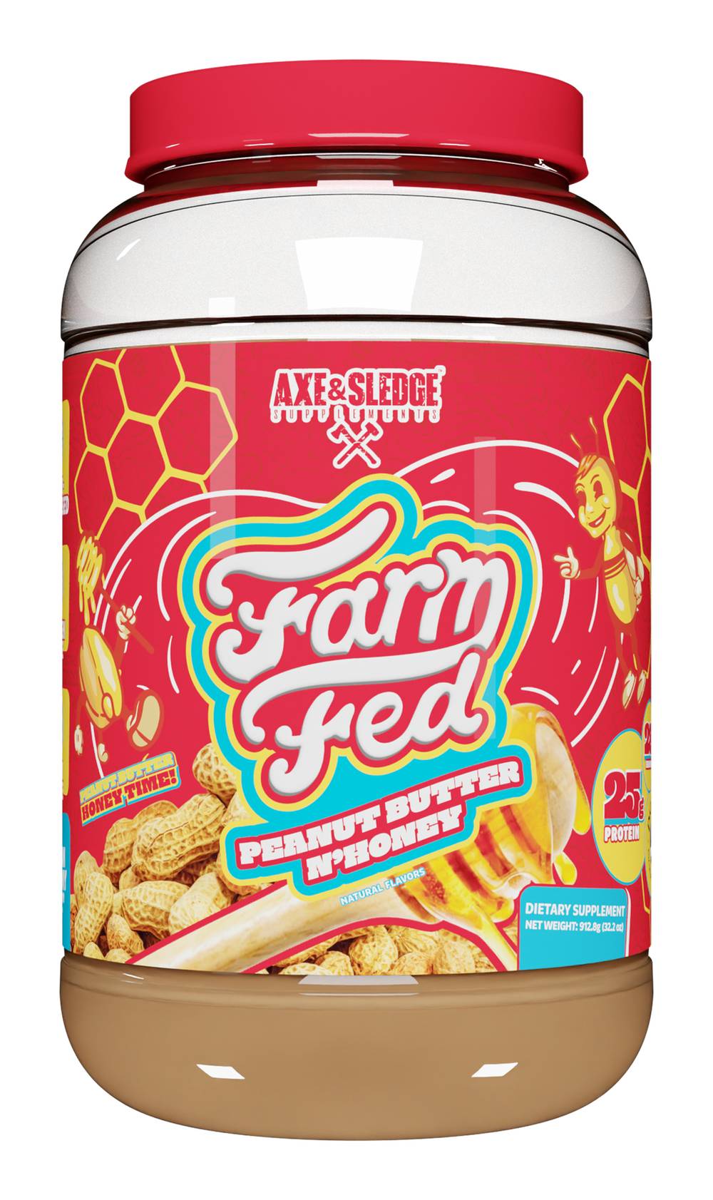 Farm Fed Protein - Peanut Butter N'Honey (28 Servings) (1 Unit(s))