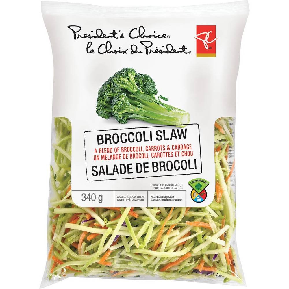 President's choice broccoli slaw