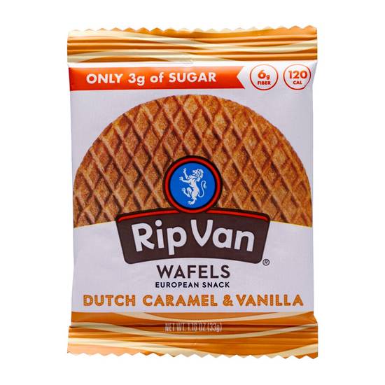 Rip Van Wafels Dutch Caramel & Vanilla 1.16oz