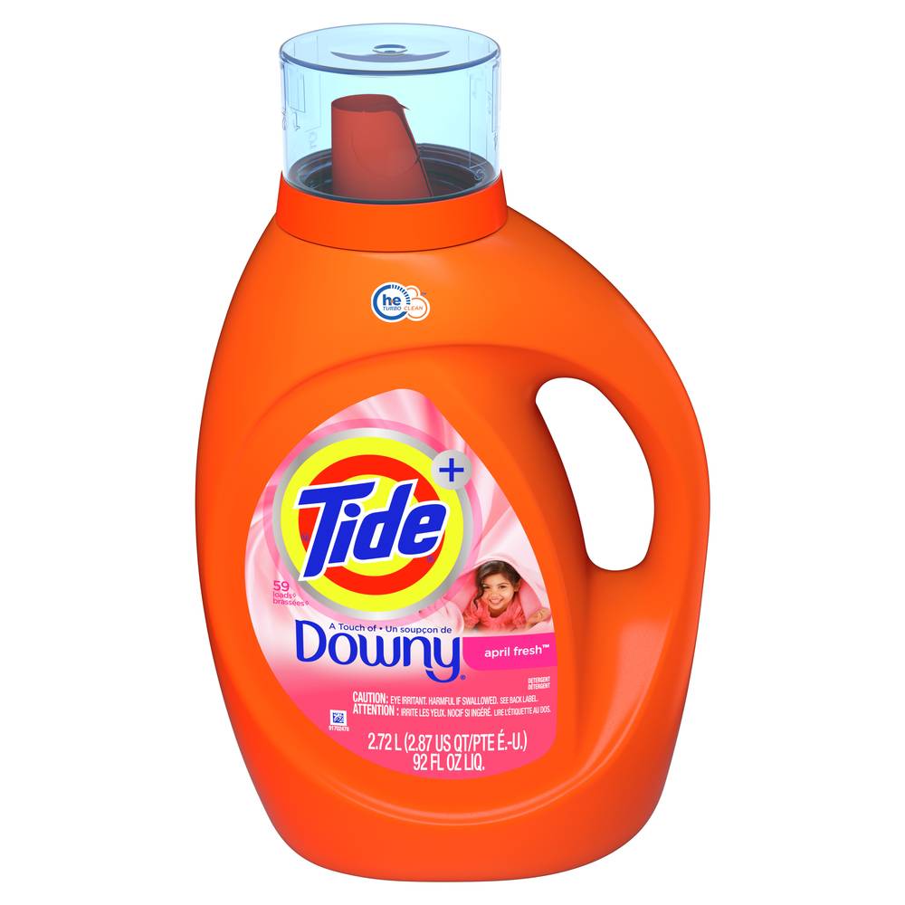 Tide Downy Liquid Laundry Detergent (2.72 L)