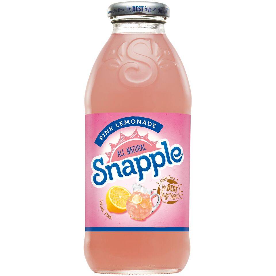Snapple - Pink Lemonade - 12/16 oz plastic bottles (1X12|1 Unit per Case)