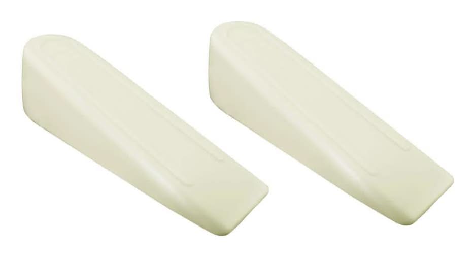 Everbilt Heavy-Duty Beige Rubber Door Stop (2-Pack)
