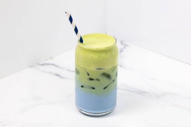 Blue Lavender Matcha Cloud