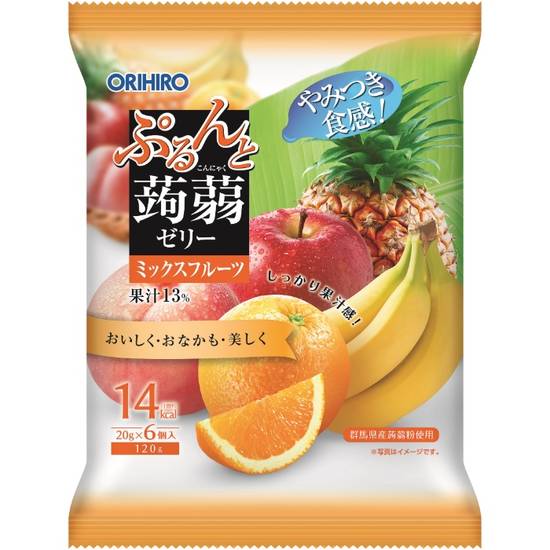 G)日本ORIHIRO蒟蒻果凍綜合水果