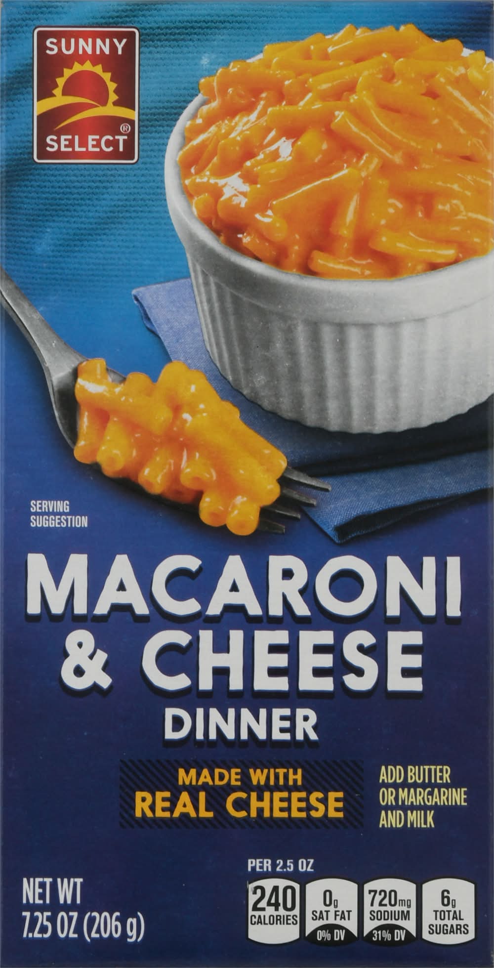 Sunny Select Macaroni & Cheese Dinner (7.25 oz)