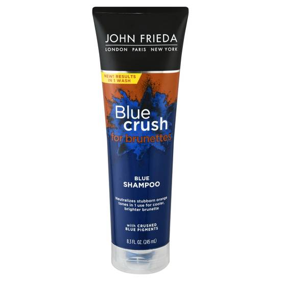 John Frieda Blue Crush For Brunettes Blue Shampoo