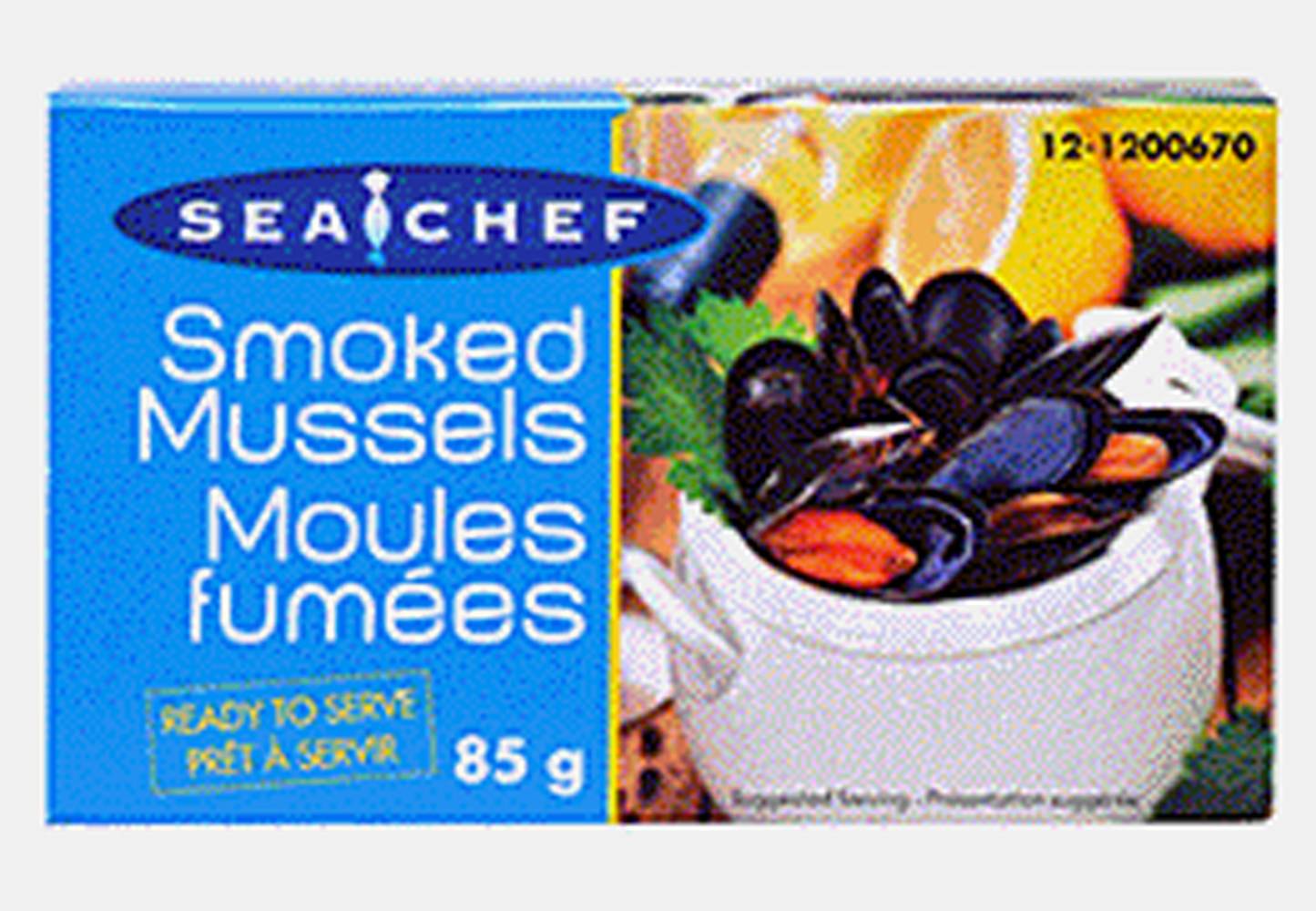 Sea chef Smoked Mussels (85 g)