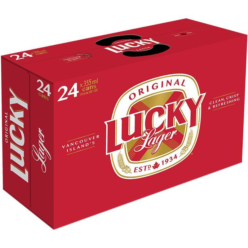 Lucky Lager (24 Cans)