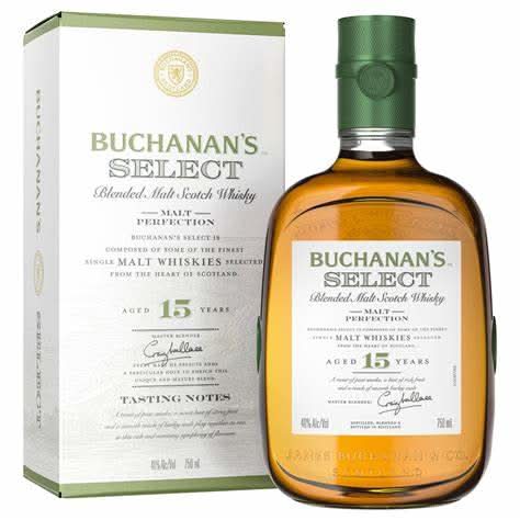 Buchanan's Select 15 Years Old Blended Malt Scotch Whisky 750ml