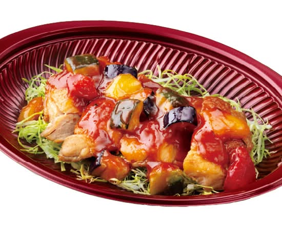 ★おかず 旨トマトチキンステーキ Savory tomato chicken steak