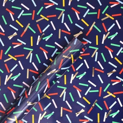 Spritz Gift Wrap Shapes Printed Pattern