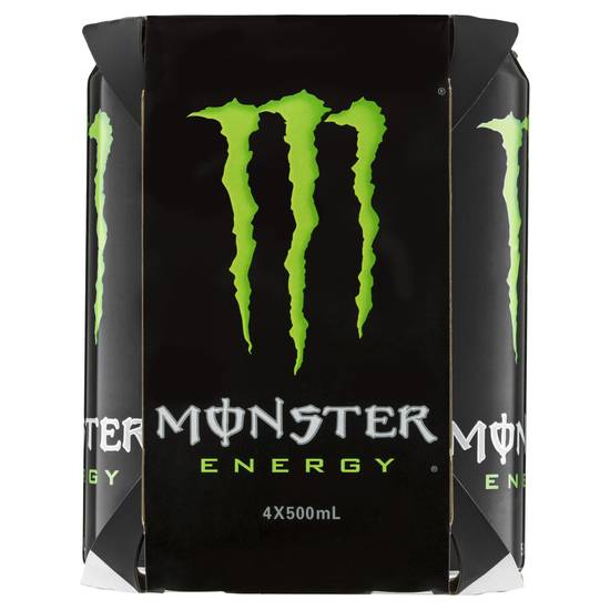 Monster Energy Drink 500ml (4 pack)