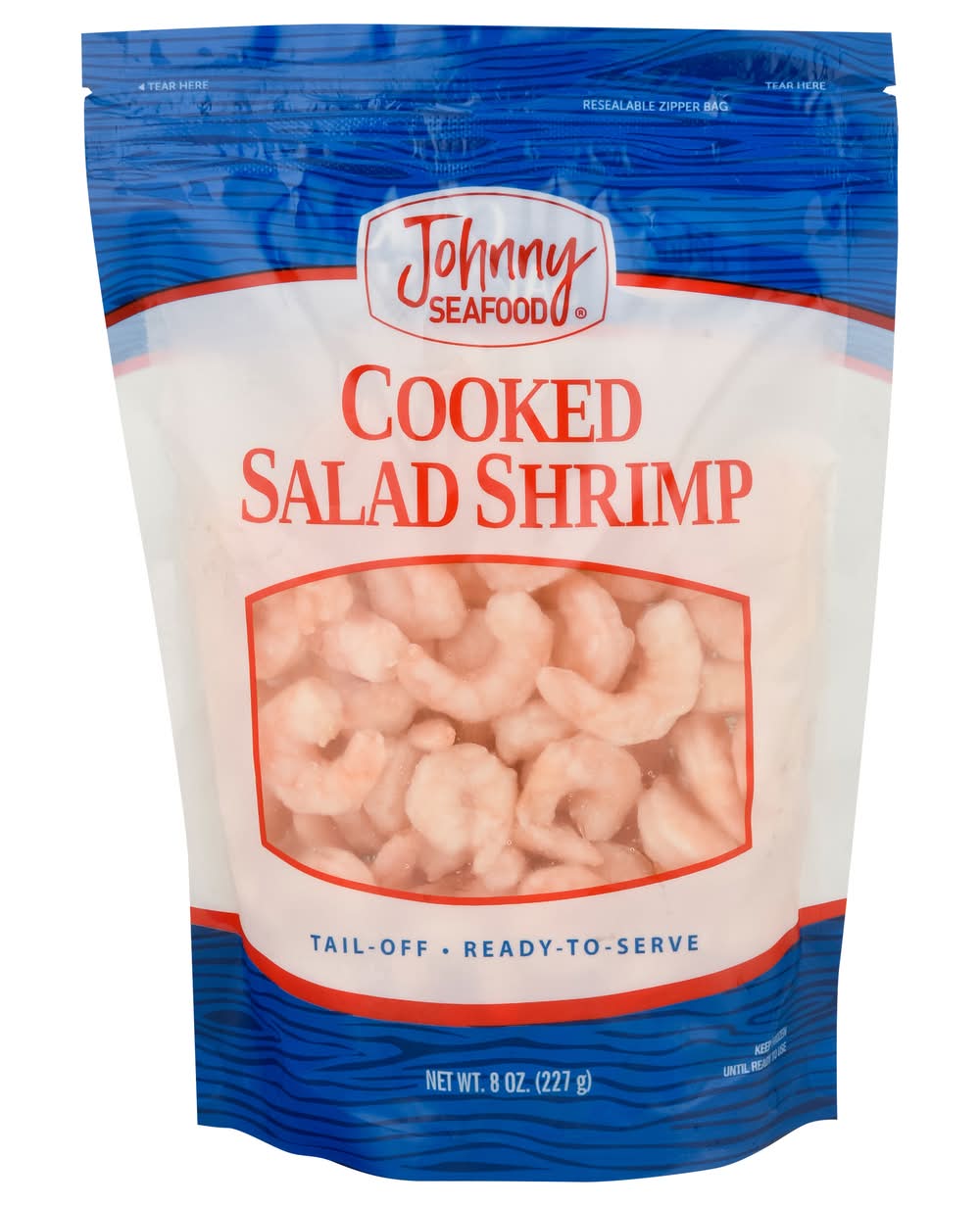 Johnny Seafood Cooked Salad Shrimp (8 oz)