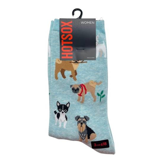 HotSox Women Dog World Socks