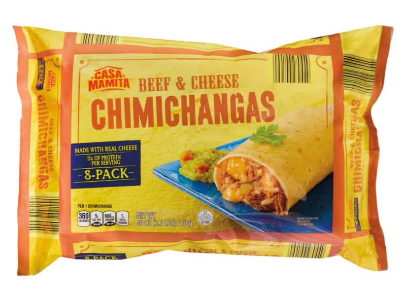 Casa Mamita Burritos, Beef & Bean (32 oz, 8 ct)
