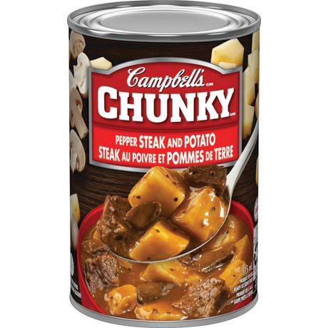 Campbell's Chunky Pepper Steak & Potato Soup (515 ml)