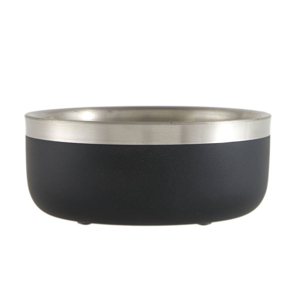 Top Paw® Insulated Dog Bowl (Color: Black, Size: 1.5 Cup)