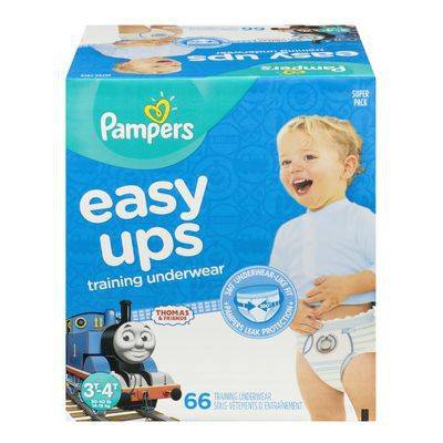 Pampers easy ups #3-4 garçon - boys training underwear size 3-4 (66 units)