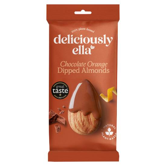 Deliciously Ella Dipped Almonds (chocolate orange)