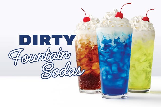 NEW Dirty Fountain Sodas