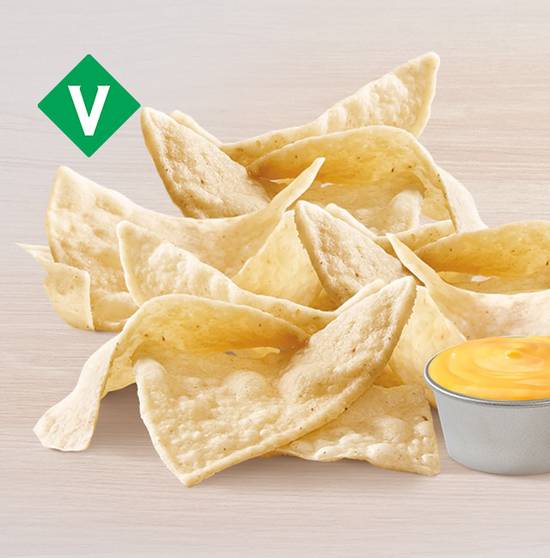 Chips and Nacho Cheese Sauce