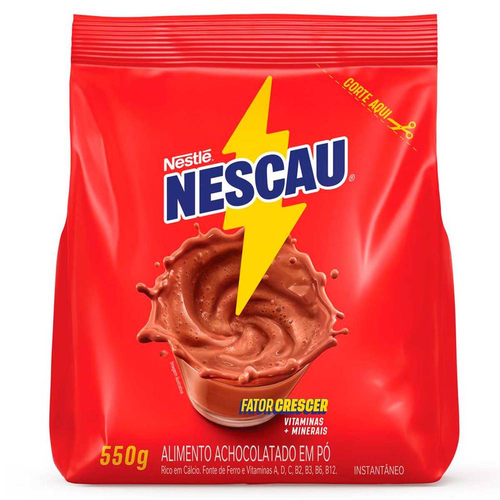 Nestlé achocolatado em pó nescau (550 g)