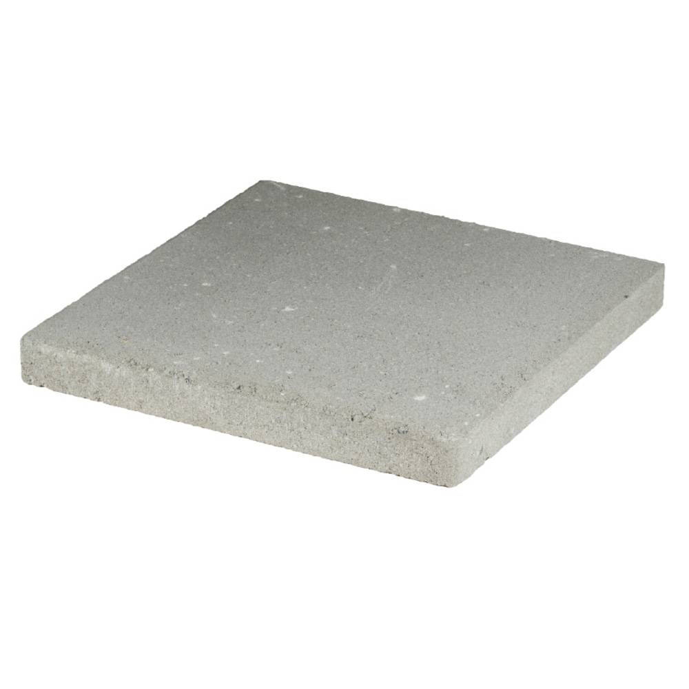 16-in L x 16-in W x 2-in H Square Gray Concrete Patio Stone | 104801999