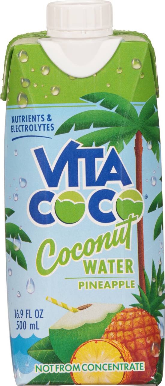 Vita Coco Pineapple Coconut Water (16.9 fl oz)