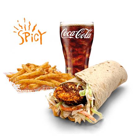 MENU MINI WRAP CAJUN COLESLAW SPICY