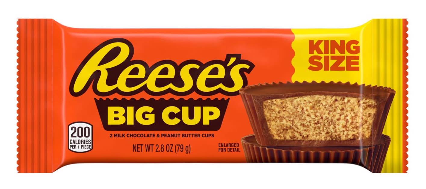 Reese'S Big Cup Peanut Butter Candy Bar 2.8 Oz