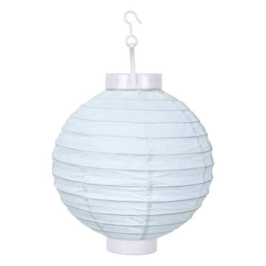 8" White Paper Lantern Set By Ashland