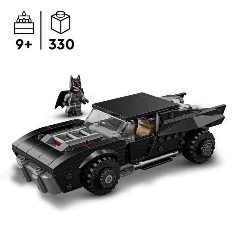 LEGO Super Heroes the Batman Batmobile Building Toy For Kids 76332 9+ (330 ct)