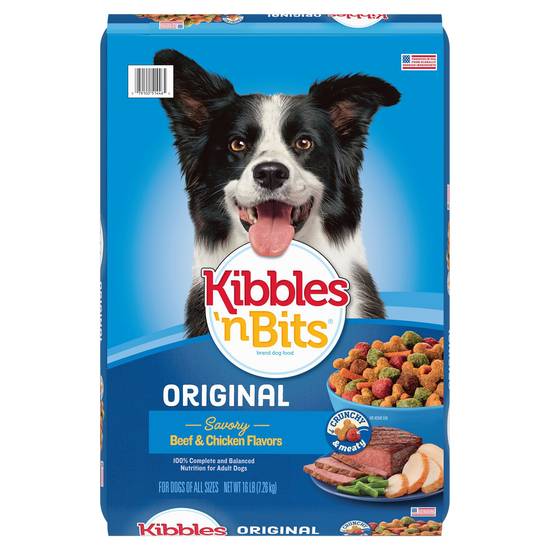 Kibbles 'N Bits Original Beef & Chicken Flavors Adult Dog Food