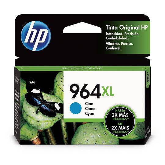 HP · Cartucho tinta original hp 964xl, ciano (70 g)