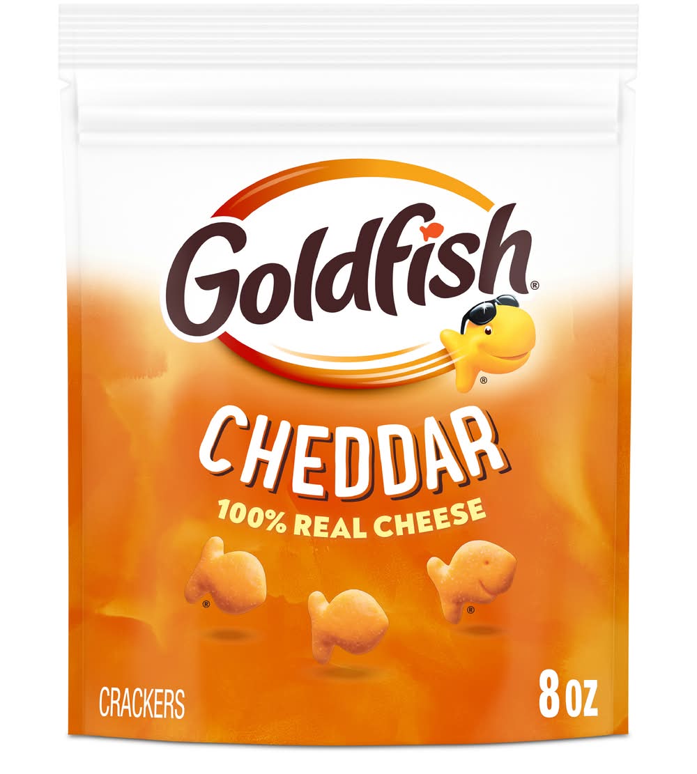 Pepperidge Farm Goldfish Baked Snack Crackers, Cheddar (8 oz)