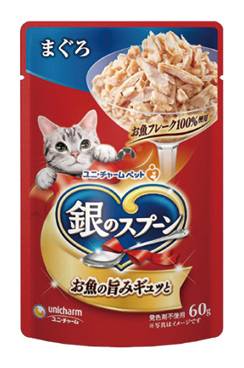 【Unicharm】銀湯匙餐包(鮪魚)60g#20730116