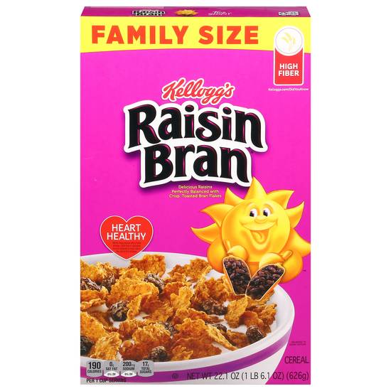 Raisin Bran Kellogg's Breakfast Cereal