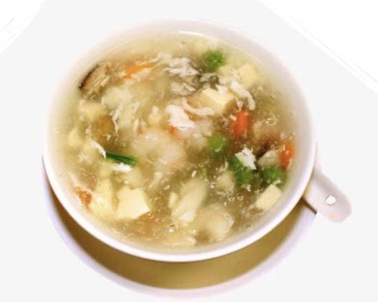 Seafood bean curd soup 海鲜豆腐羹