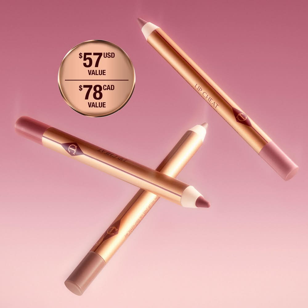 Charlotte Tilbury Mini Iconic Lip Cheat Lip Liner Trio | Postmates