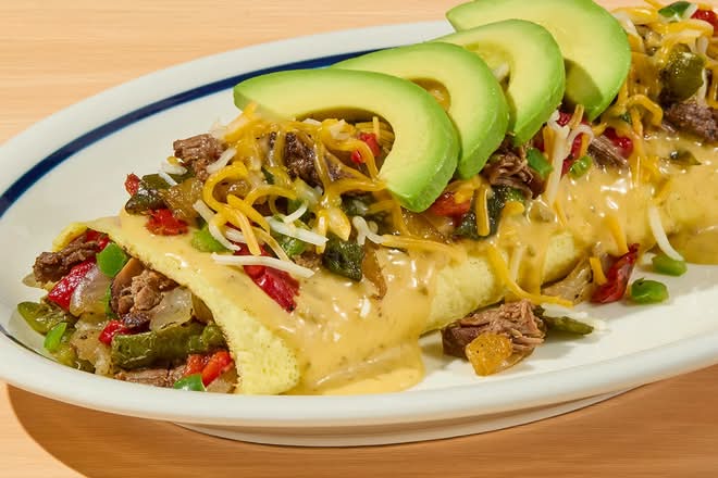 Spicy Poblano Omelette