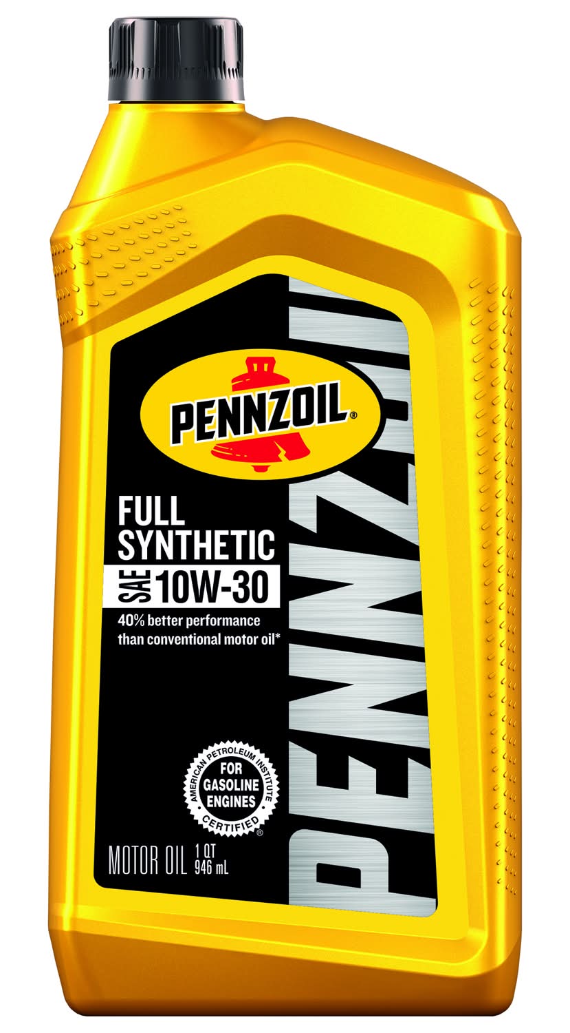 Pennzoil 10W-30 Gasoline Synthetic Motor Oil 1 Qt 1 Pk