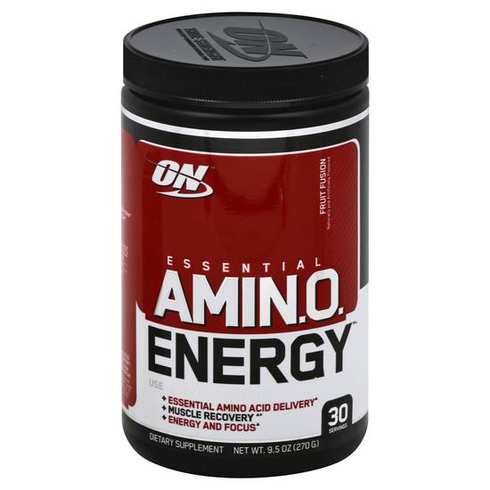 Optimum Nutrition Essential Amin.o. Energy Fruit Fusion (9.5 oz)